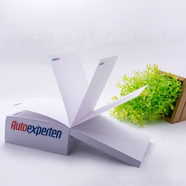 紙磚-方形創意便條紙-五面彩色印刷-禮贈品客製造型便條紙